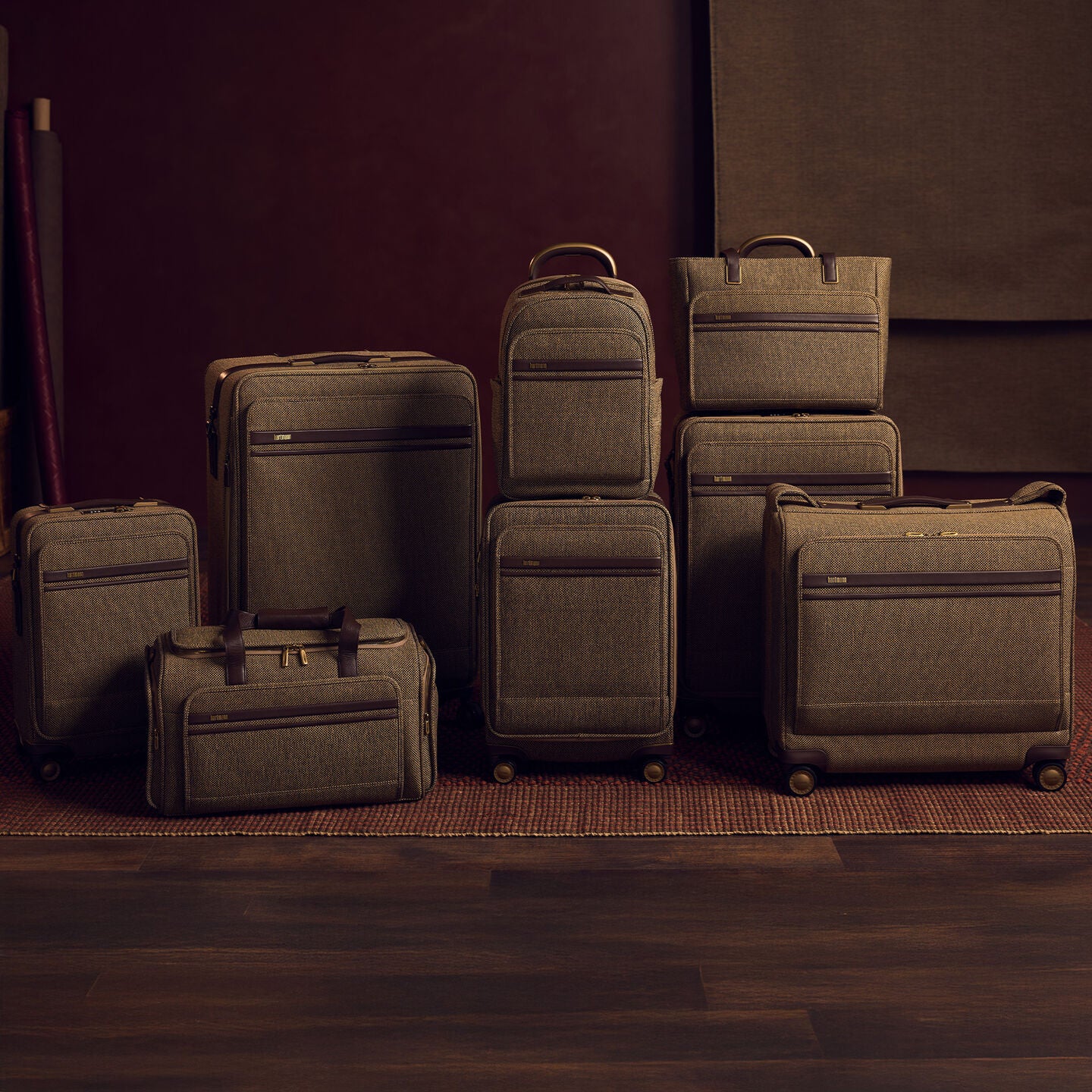 Image is of the full Tweed softside styles. Click here to explore all of Tweed.