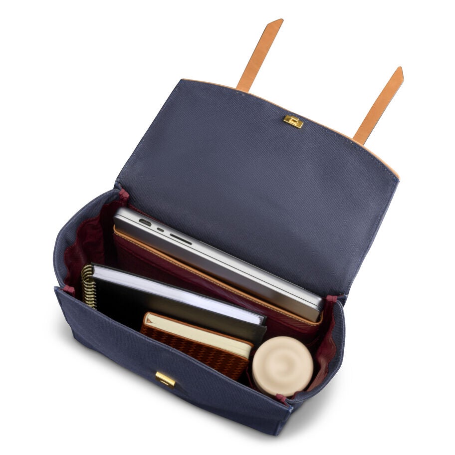 Reserve Women's Backpack in the color Midnight Navy. image number 2