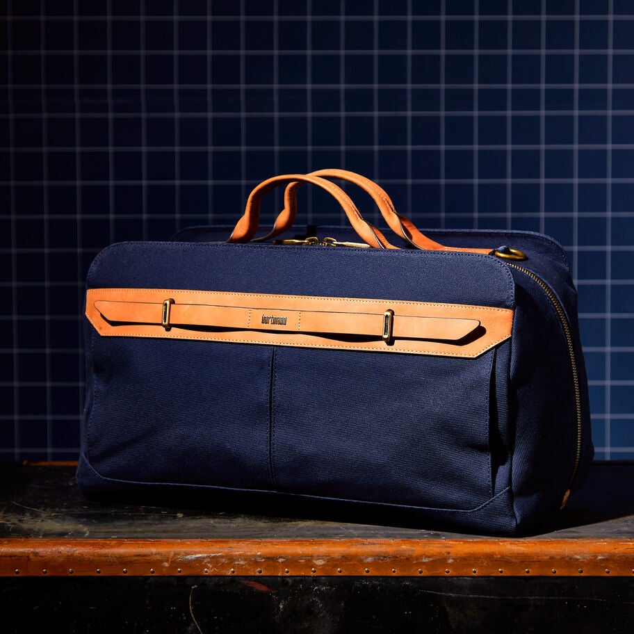 Reserve Weekender Duffel in the color Midnight Navy. image number 8