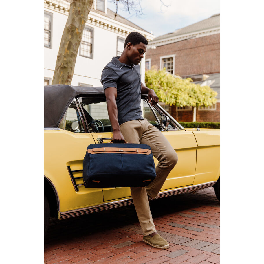 Reserve Weekender Duffel in the color Midnight Navy. image number 6