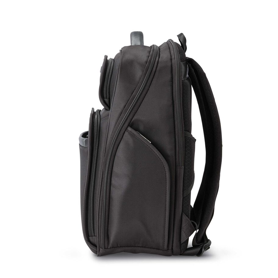 Hartmann Metropolitan 2 Executive Backpack, Deep Black, Side Image image number 2