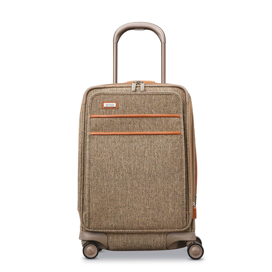 Hartmann Tweed Legend Global Carry On Expandable Spinner, Natural Tweed, Front Image image number 3