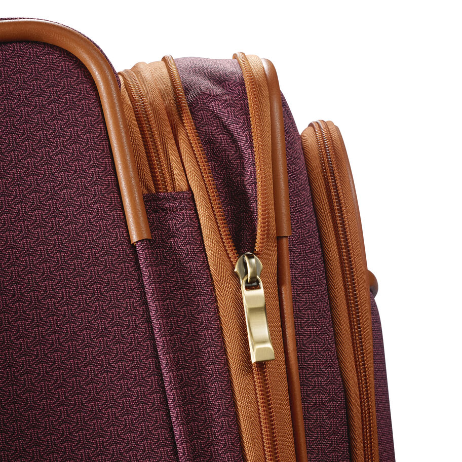 Hartmann Luxe II Long Journey Spinner, Burgundy/Tan, Expandability image number 5