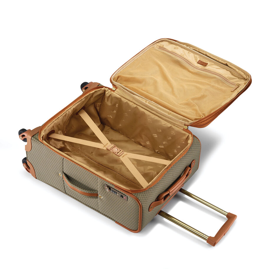 Hartmann Luxe II Carry-On Spinner, Natural Tan, Interior Image image number 2