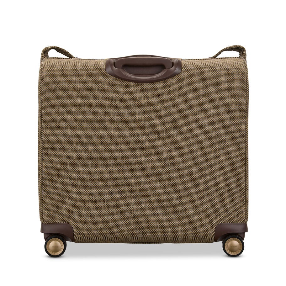 Tweed Garment Bag in the color Tweed/Natural Leather. image number 5