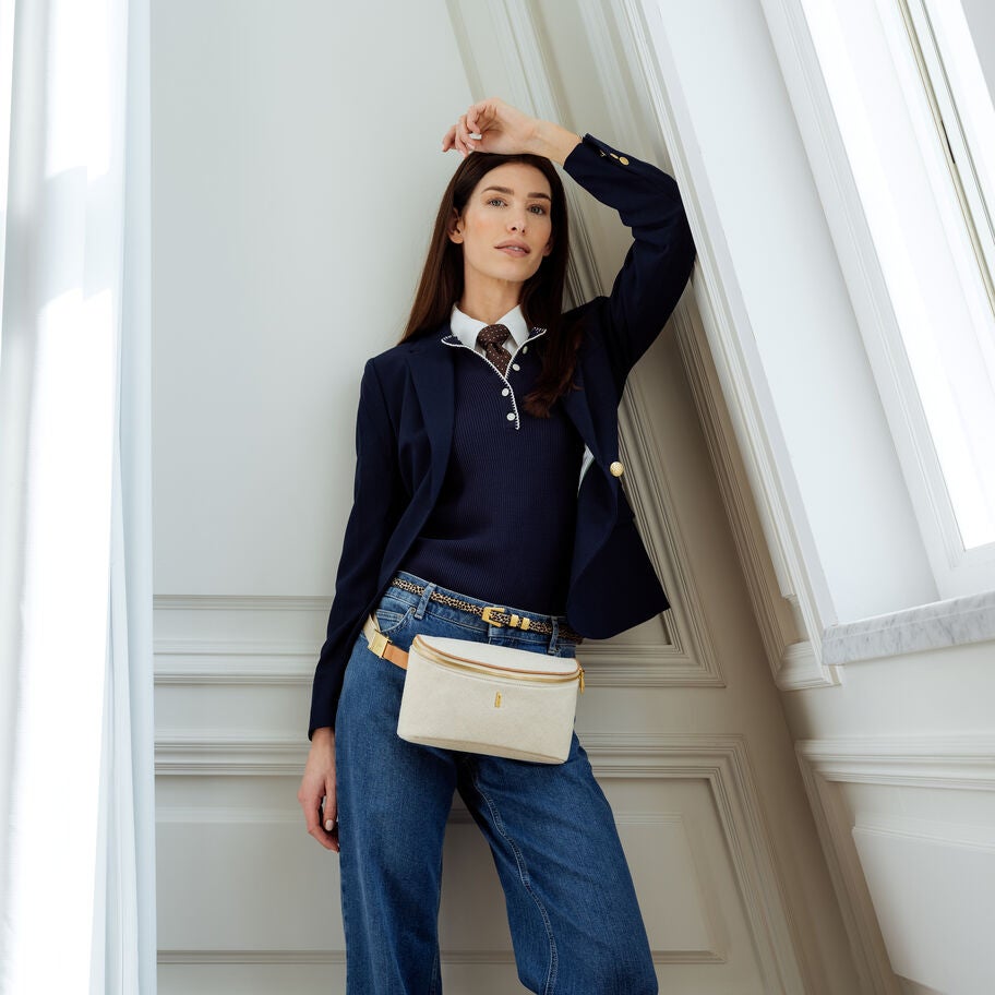 Reserve Waist Bag in the color Ecru. image number 1