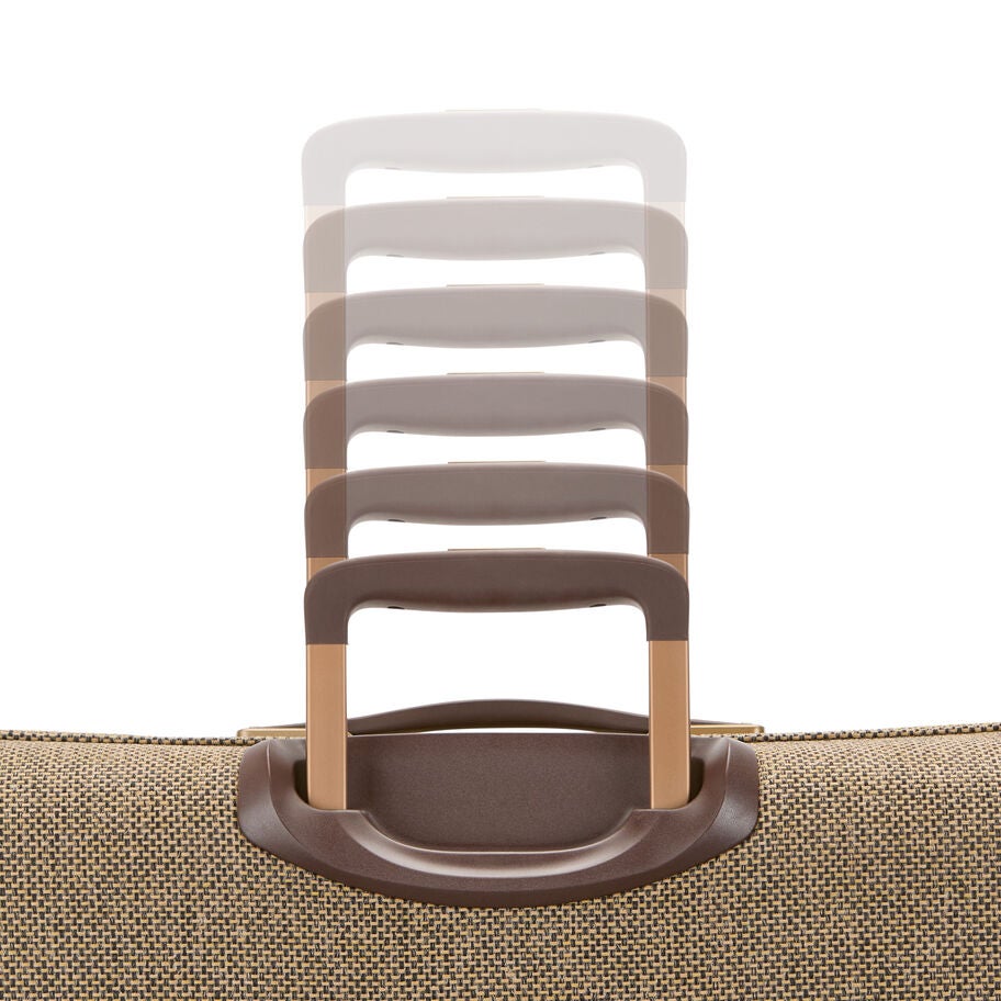 Tweed Garment Bag in the color Tweed/Natural Leather. image number 3