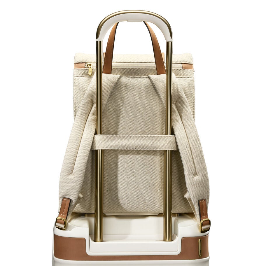 Reserve Women's Backpack in the color Ecru. image number 7
