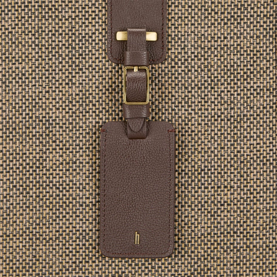 Tweed Medium Journey in the color Tweed/Natural Leather. image number 6