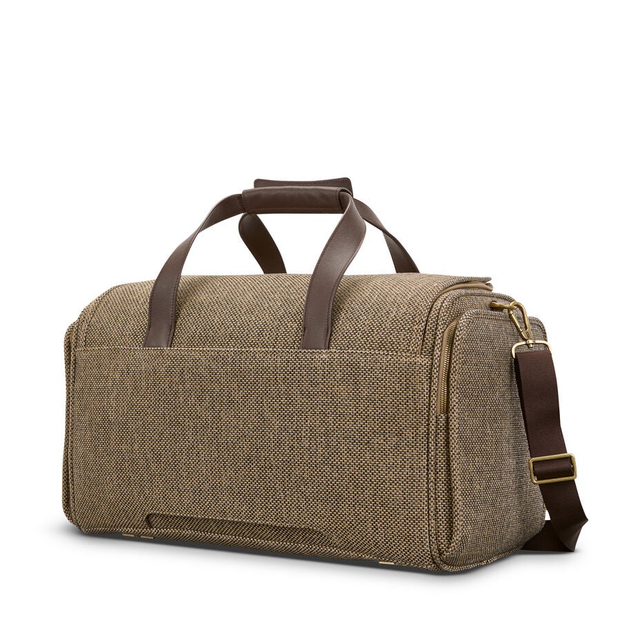Tweed Travel Duffel in the color Tweed/Natural Leather. image number 6