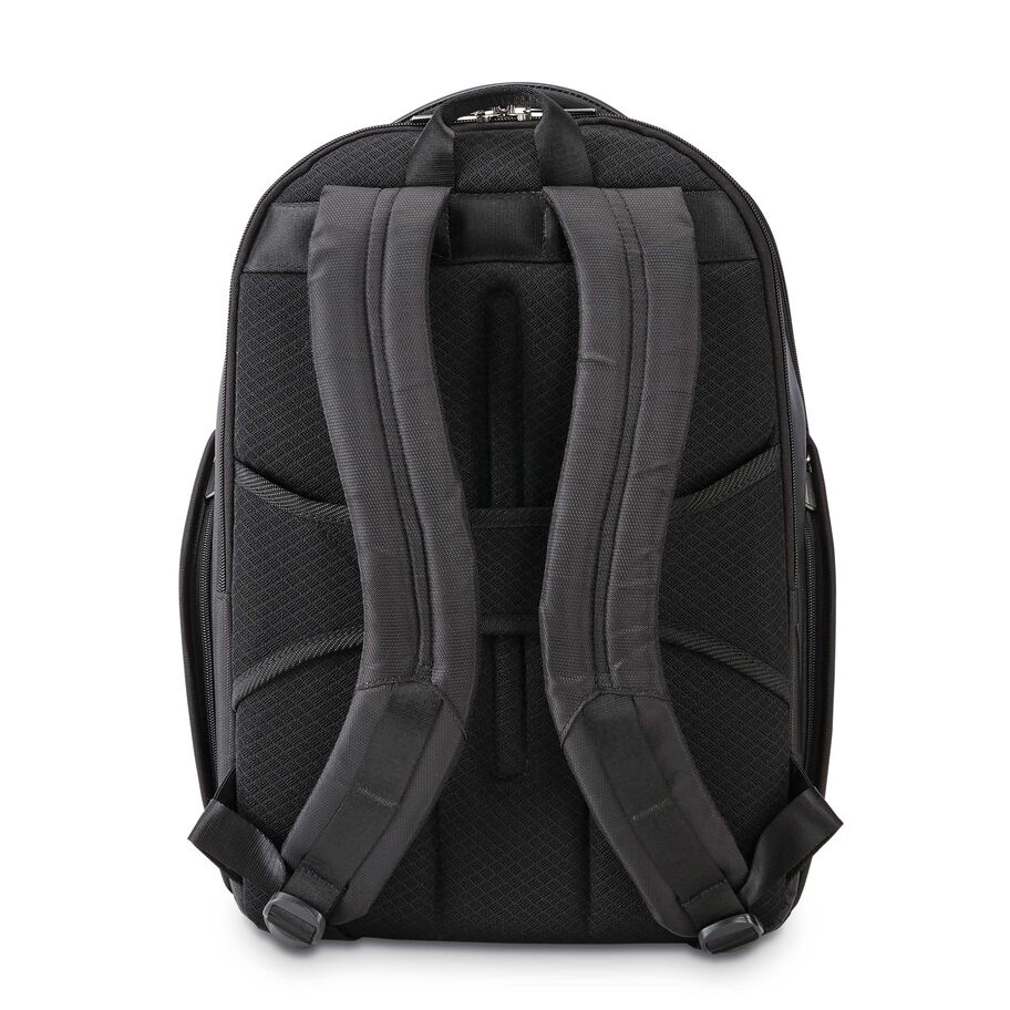 Hartmann Metropolitan 2 Executive Backpack, Deep Black, Back Image image number 3