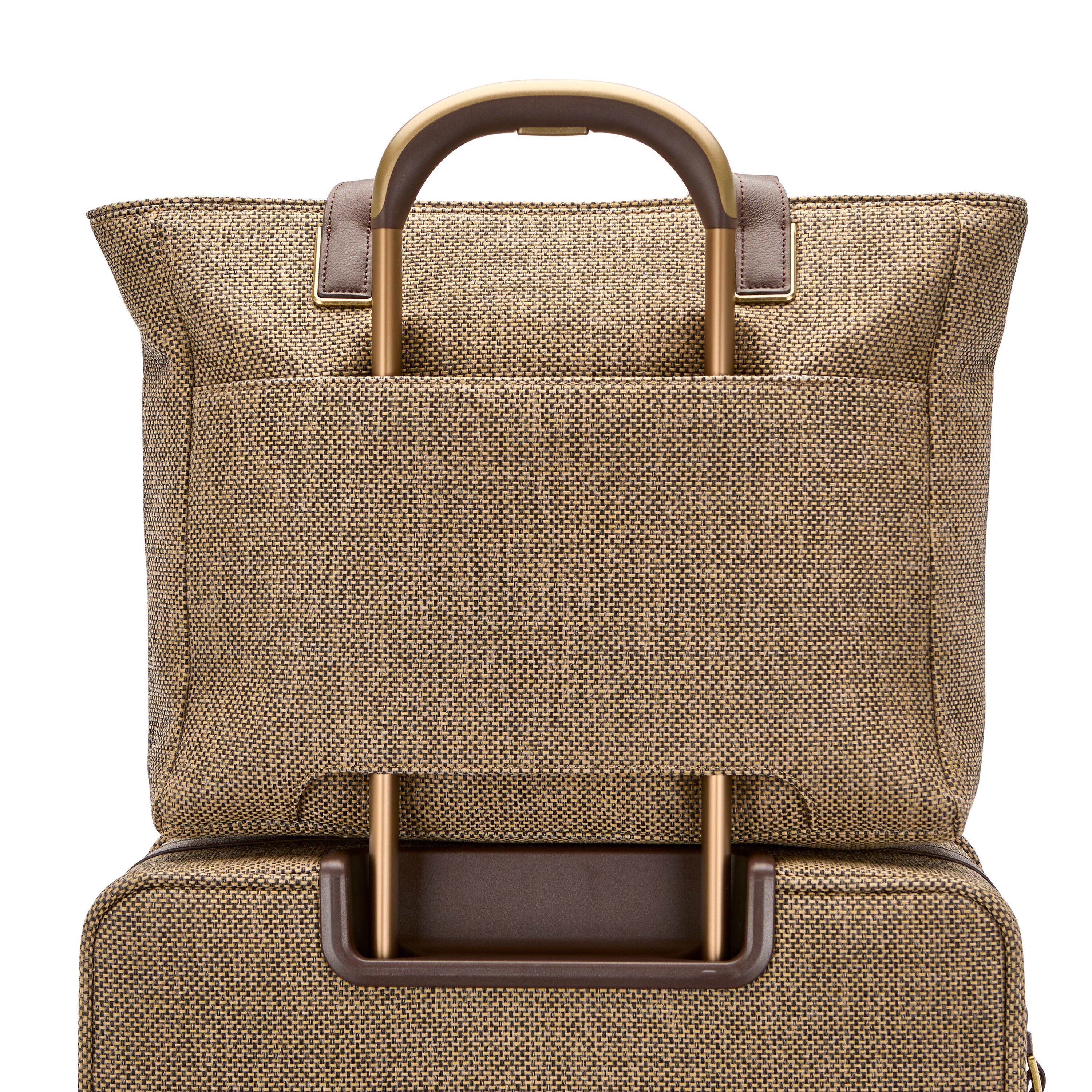 Tweed Carryall Tote—heritage meets modern detail | Hartmann
