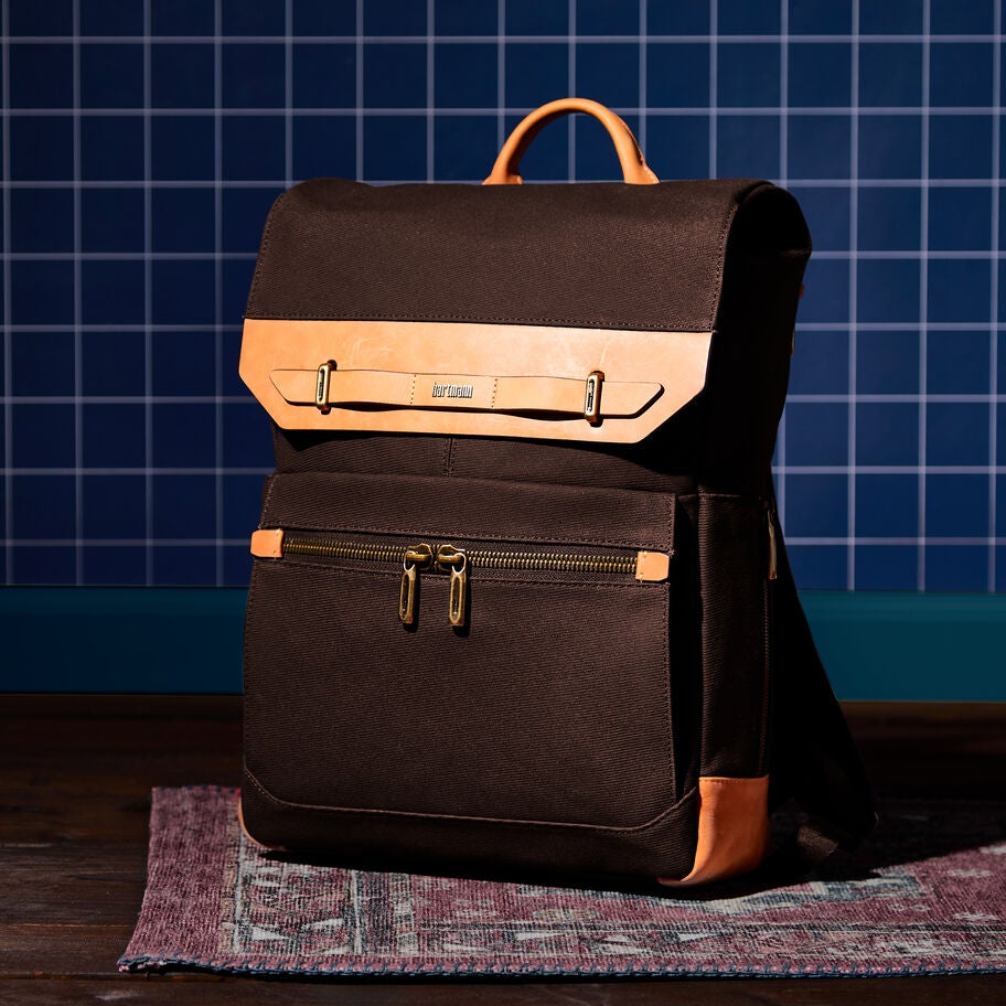 Reserve Backpack in the color Oak. image number 8