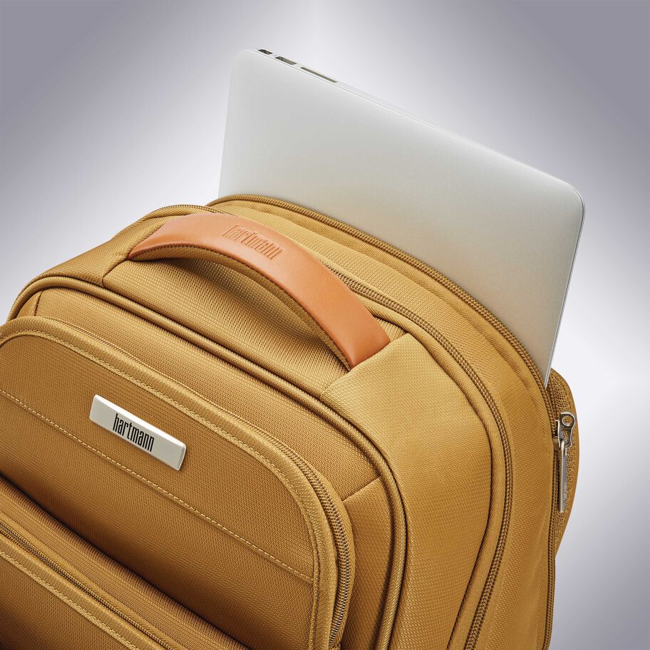 Hartmann Metropolitan 2 Executive Backpack, Safari, Stylized Laptop Compartment image number 5