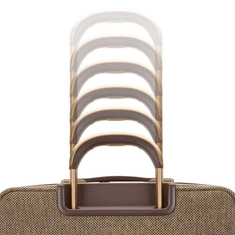 Tweed Domestic Carry-On in the color Tweed/Natural Leather. image number 3