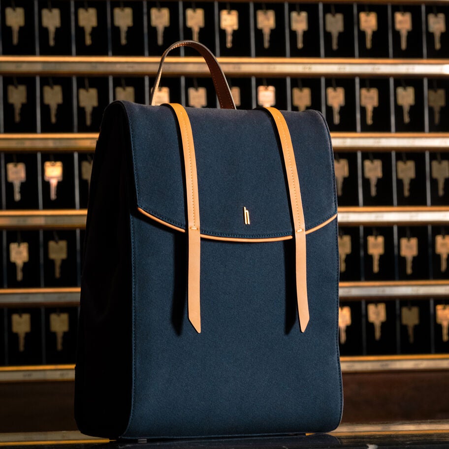 Reserve Women's Backpack in the color Midnight Navy. image number 8