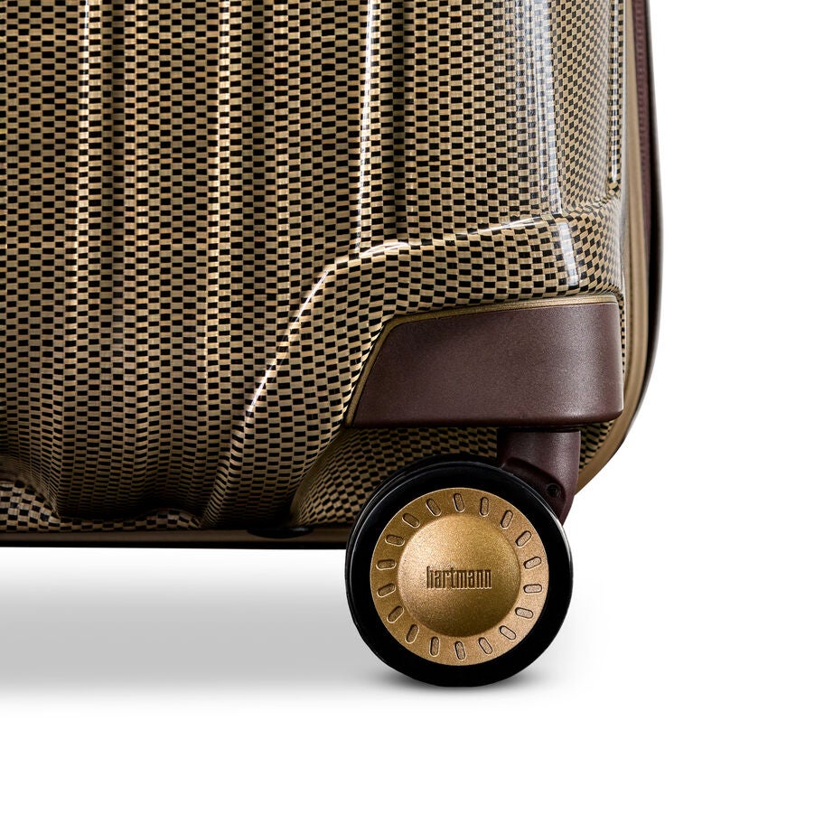 Tweed CURV&reg; Global Carry-On in the color Tweed/Natural Leather. image number 8
