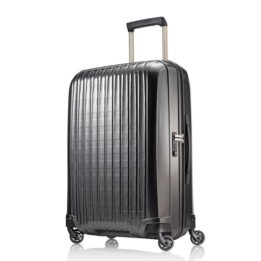 Hartmann InnovAire Long Journey Spinner, Graphite, Front 3/4 Image image number 0