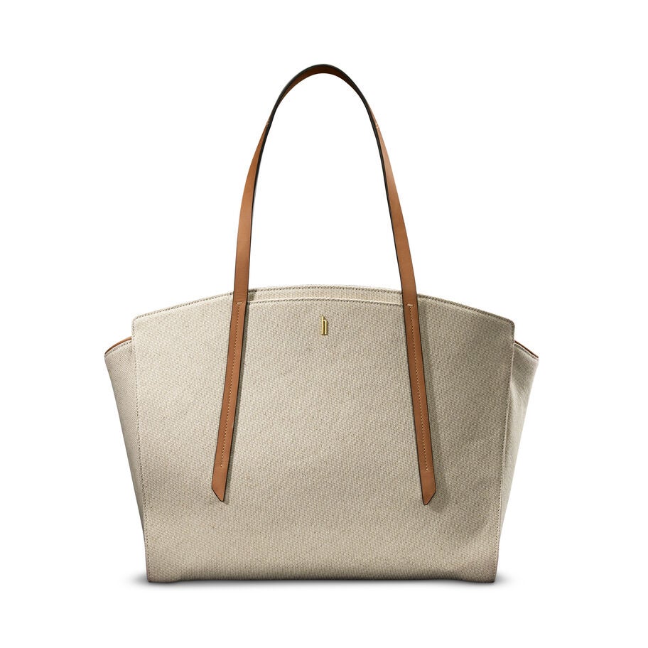 Reserve Carryall Tote in the color Ecru. image number 3