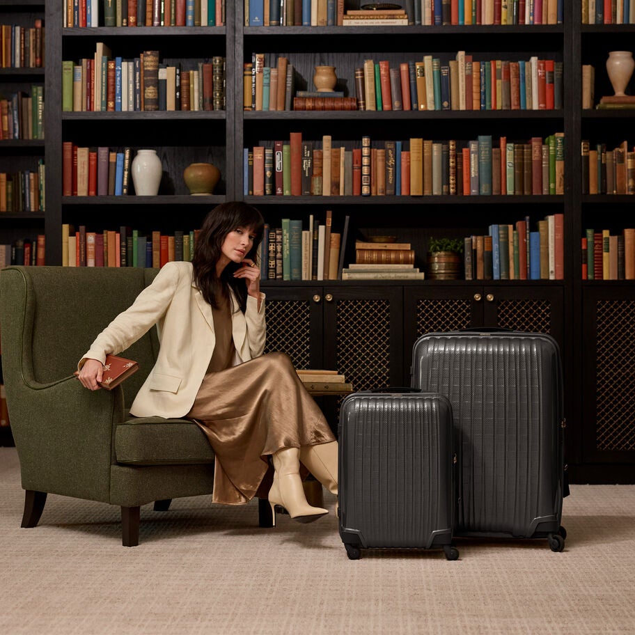 InnovAire Global Carry-On in the color Graphite. image number 5