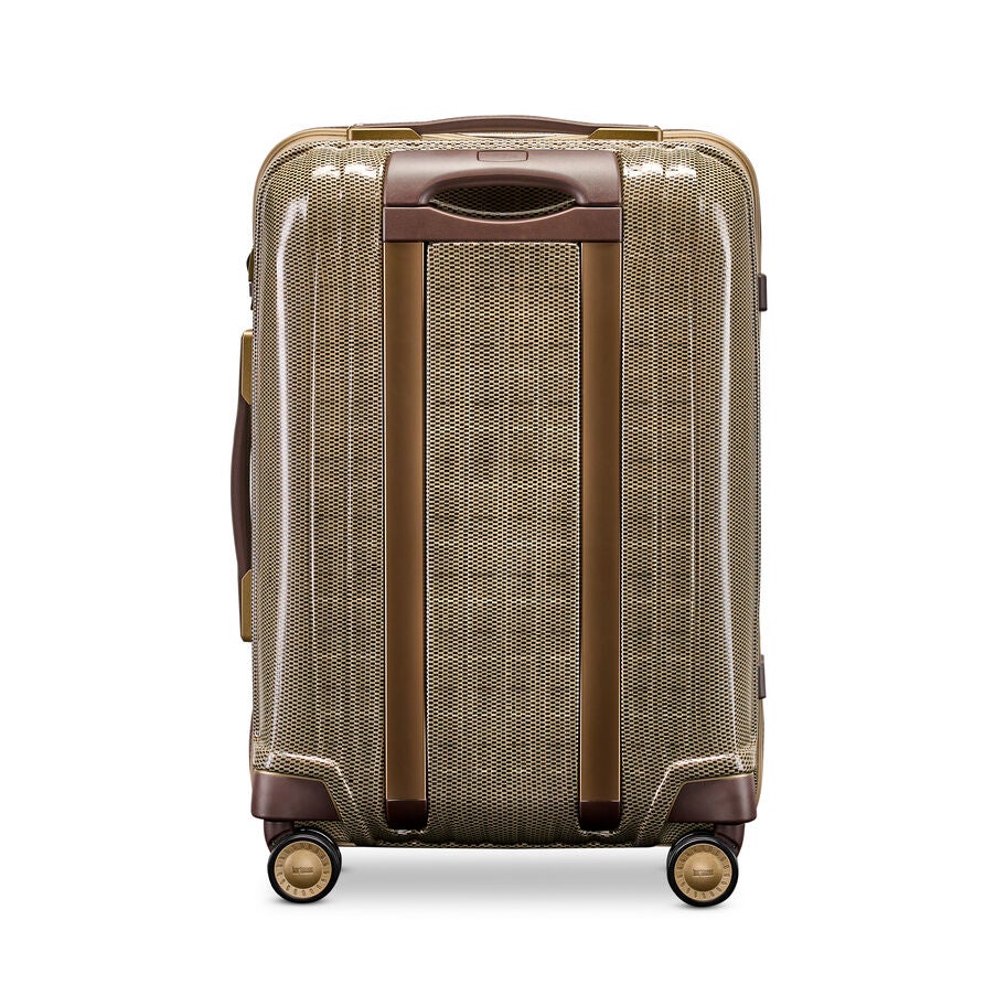 Tweed CURV&reg; Global Carry-On in the color Tweed/Natural Leather. image number 4