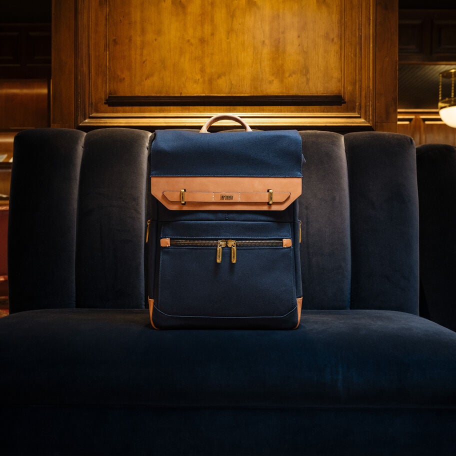 Reserve Backpack in the color Midnight Navy. image number 8