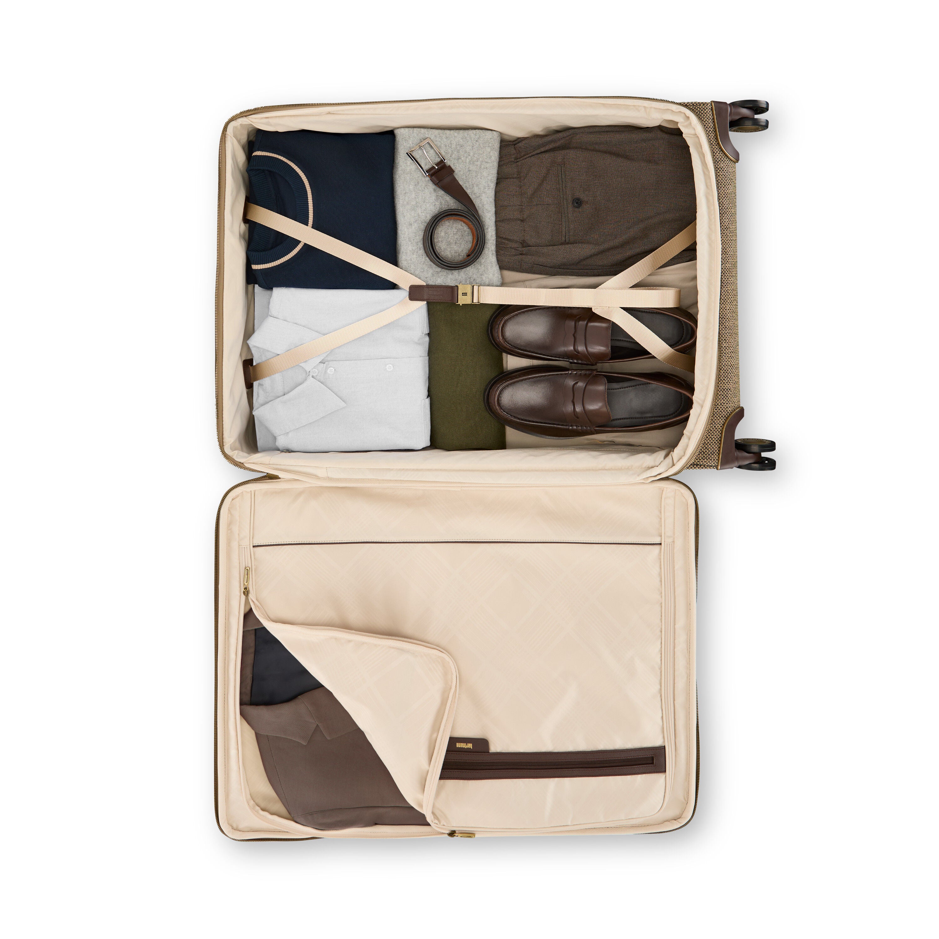 Tweed Extended Journey: distinctive checked luggage | Hartmann