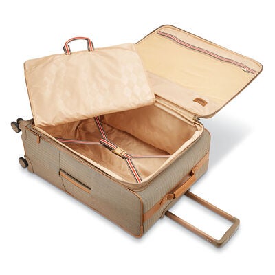 Hartmann Herringbone Deluxe Long Journey Expandable Spinner, Terracotta Herringbone, Interior Image