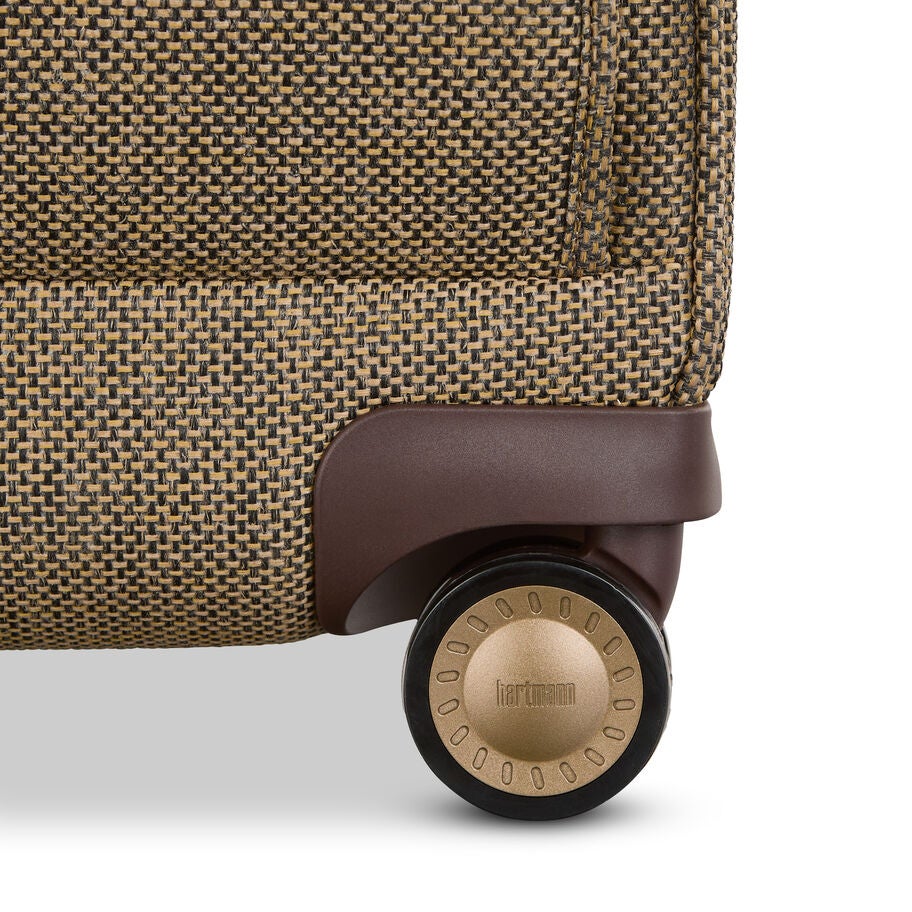 Tweed Garment Bag in the color Tweed/Natural Leather. image number 6