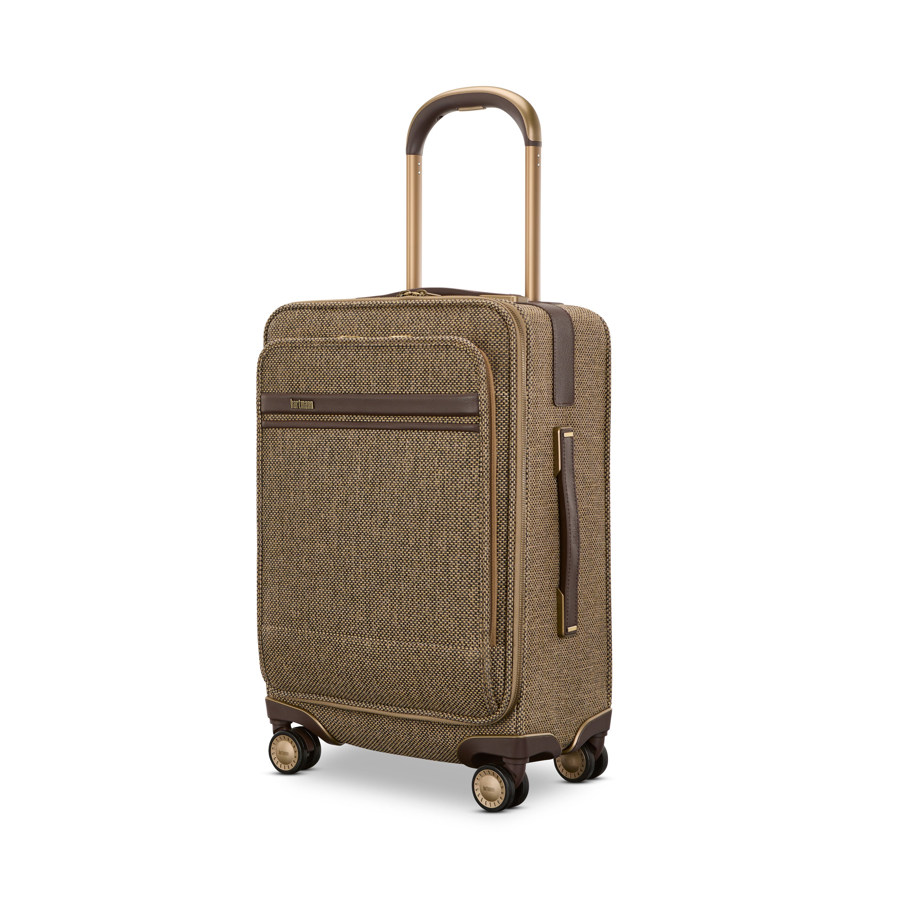 Two Tweed Hartmann Carry-ons
