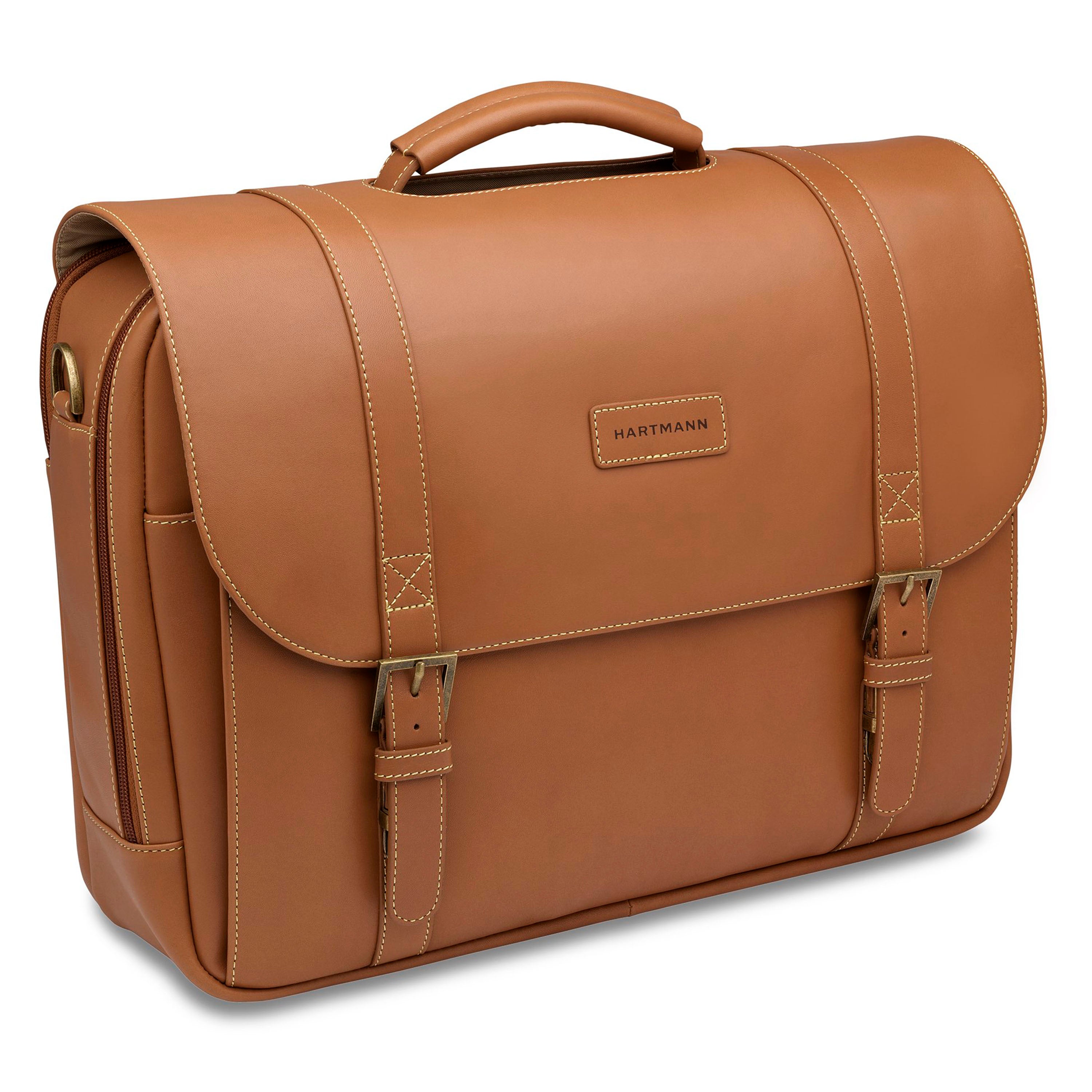 hartmann belting leather briefcase